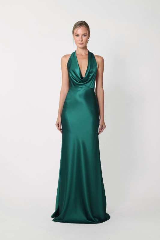 Pearl Satin Gown